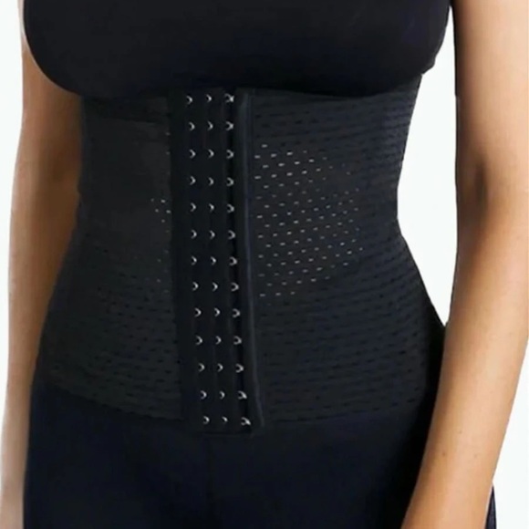 New HourglassGal Medium Original Everyday Waist Trainer in Black PRICE FIRM - Picture 2 of 8